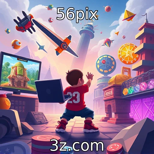 Crescimento do mercado de jogos online - 56pix